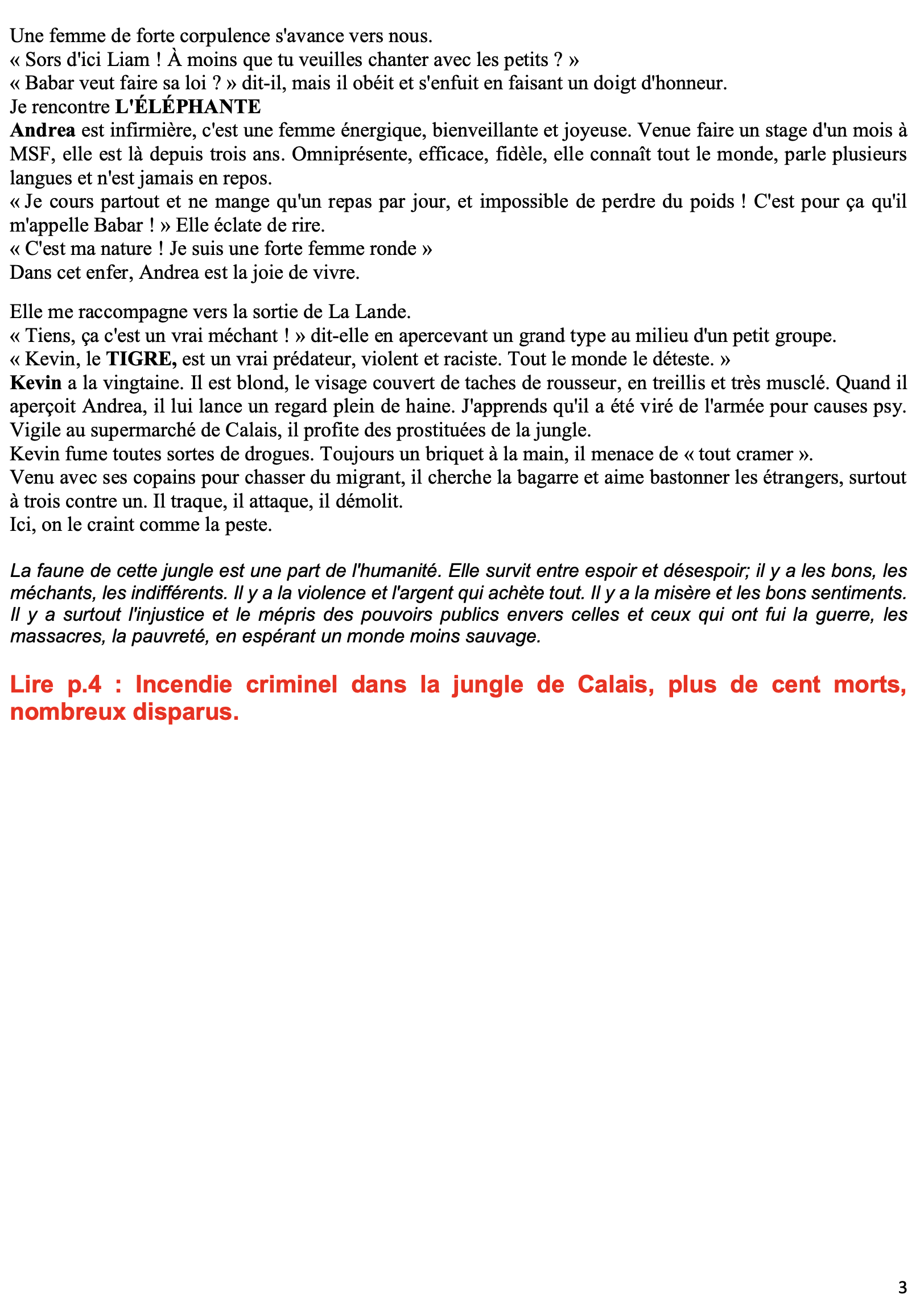 Le texte